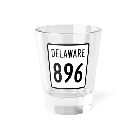 Delaware 896 1955 (Delaware) (Road Sign) Shot Glass 1.5oz 1.5oz - Go Mug Yourself