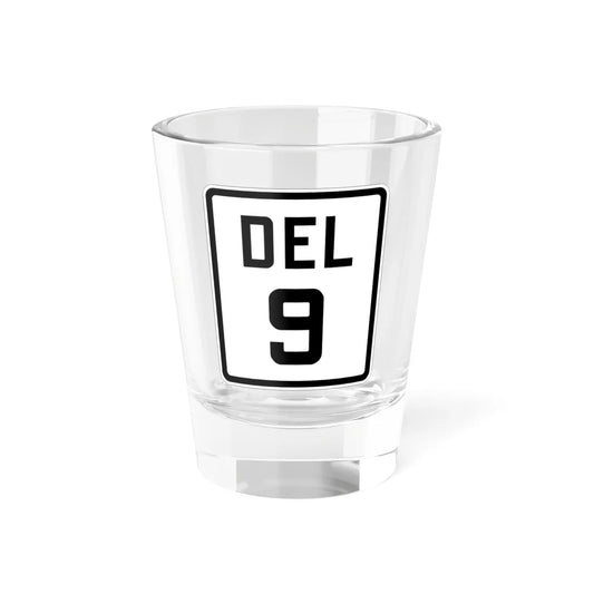 Delaware 9 1926 (Delaware) (Road Sign) Shot Glass 1.5oz 1.5oz - Go Mug Yourself