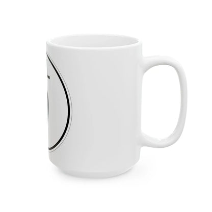 Delaware 9 1964 (Delaware) (Road Sign) White Coffee Mug - Go Mug Yourself