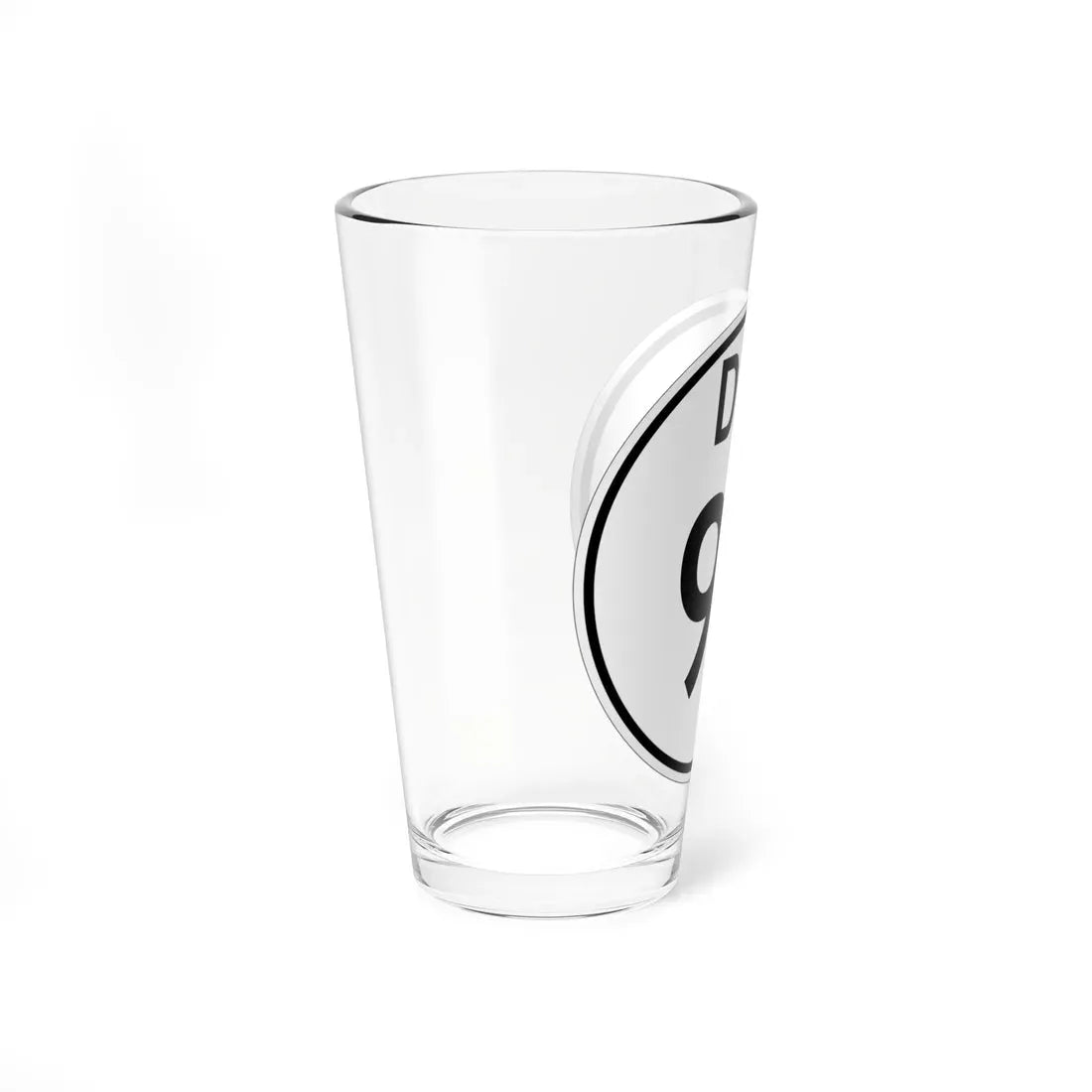 Delaware 92 1964 (Delaware) (Road Sign) Pint Glass 16oz - Go Mug Yourself