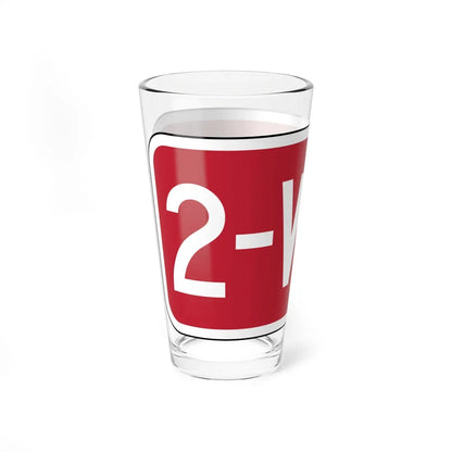 Delaware R1-3-2-DE (Delaware) (Road Sign) Pint Glass 16oz - Go Mug Yourself