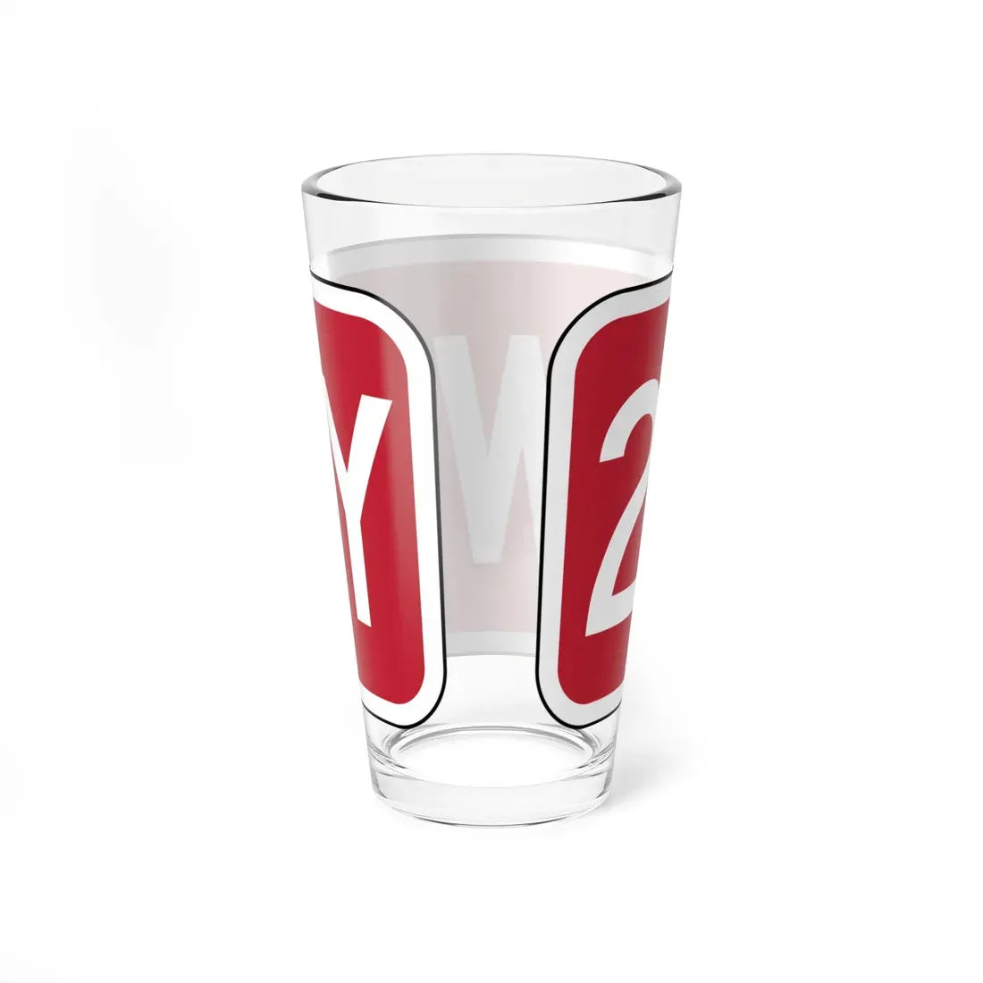 Delaware R1-3-2-DE (Delaware) (Road Sign) Pint Glass 16oz - Go Mug Yourself