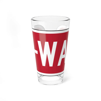 Delaware R1-3-2-DE (Delaware) (Road Sign) Pint Glss 16oz 16oz - Go Mug Yourself