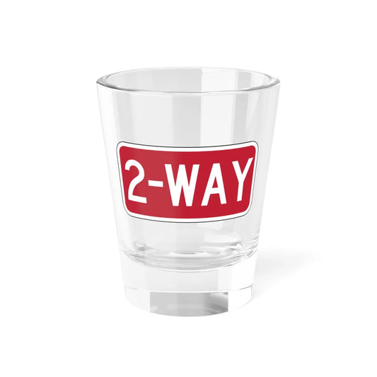 Delaware R1-3-2-DE (Delaware) (Road Sign) Shot Glass 1.5oz 1.5oz - Go Mug Yourself