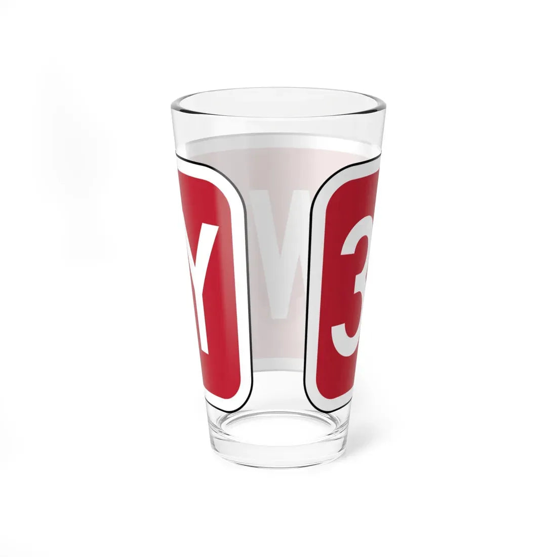 Delaware R1-3-3-DE (Delaware) (Road Sign) Pint Glass 16oz - Go Mug Yourself