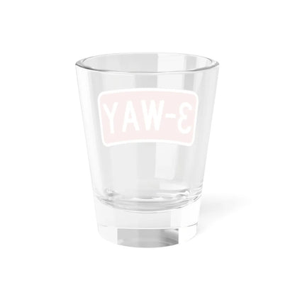 Delaware R1-3-3-DE (Delaware) (Road Sign) Shot Glass 1.5oz - Go Mug Yourself