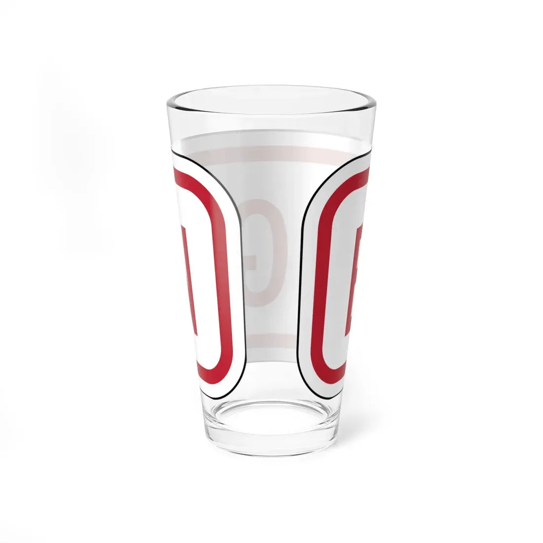 Delaware R7-202a-DE (Delaware) (Road Sign) Pint Glass 16oz - Go Mug Yourself