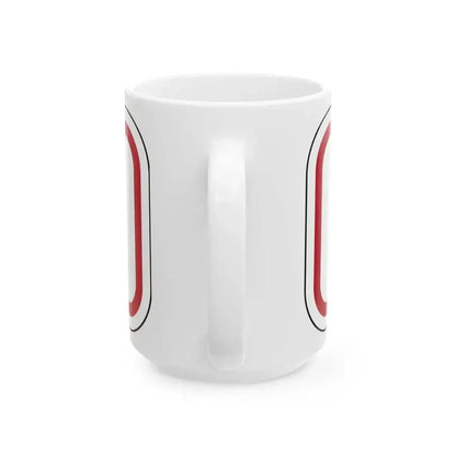 Delaware R7-202a-DE (Delaware) (Road Sign) White Coffee Mug - Go Mug Yourself