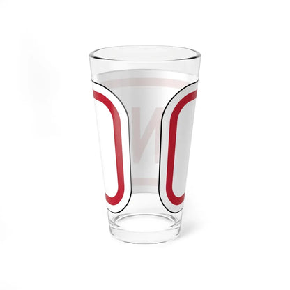 Delaware R7-202a-DE1 (Delaware) (Road Sign) Pint Glass 16oz - Go Mug Yourself