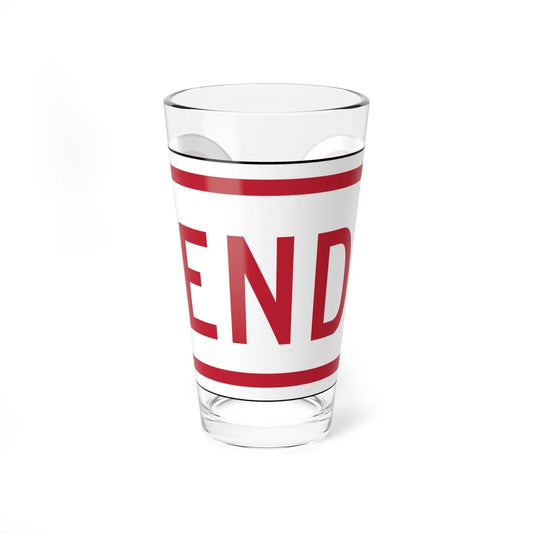 Delaware R7-202a-DE1 (Delaware) (Road Sign) Pint Glss 16oz 16oz - Go Mug Yourself