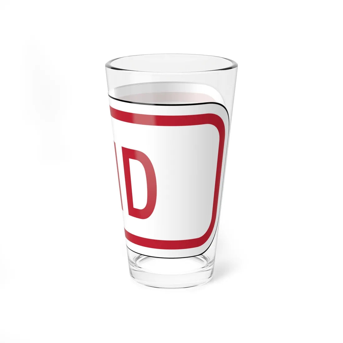 Delaware R7-202a-DE1 (Delaware) (Road Sign) Pint Glss 16oz - Go Mug Yourself