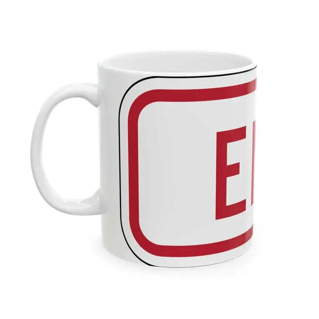 Delaware R7-202a-DE1 (Delaware) (Road Sign) White Coffee Mug - Go Mug Yourself