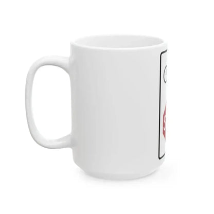 Delaware SR1-16-DE (Delaware) (Road Sign) White Coffee Mug - Go Mug Yourself