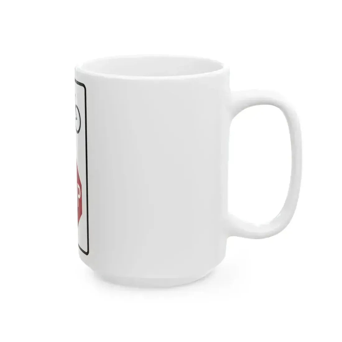 Delaware SR1-16-DE (Delaware) (Road Sign) White Coffee Mug - Go Mug Yourself