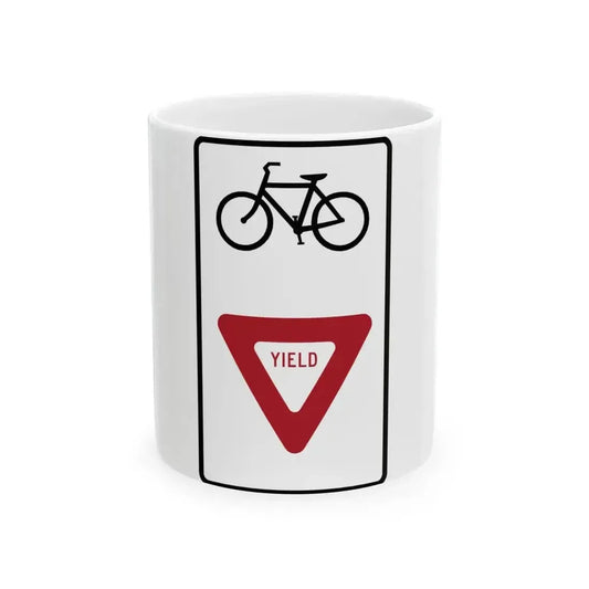 Delaware SR1-17-DE (Delaware) (Road Sign) White Coffee Mug 11oz - Go Mug Yourself