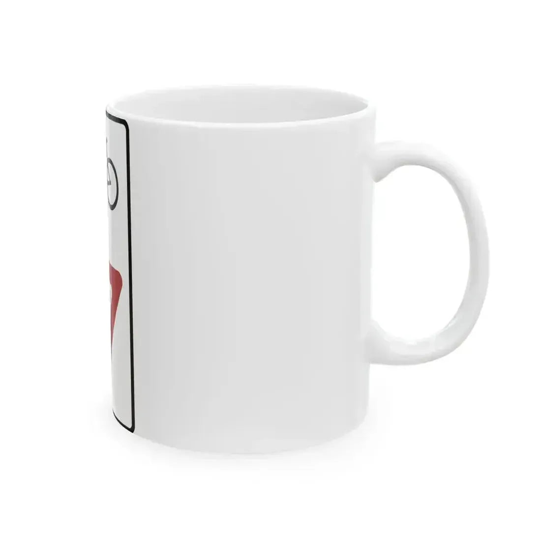 Delaware SR1-17-DE (Delaware) (Road Sign) White Coffee Mug - Go Mug Yourself