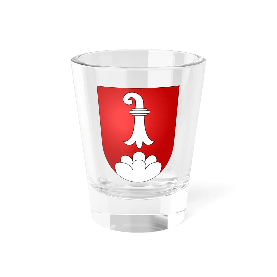 Delemont coat of arms (Switzerland) (Coat of Arms) Shot Glass 1.5oz 1.5oz - Go Mug Yourself