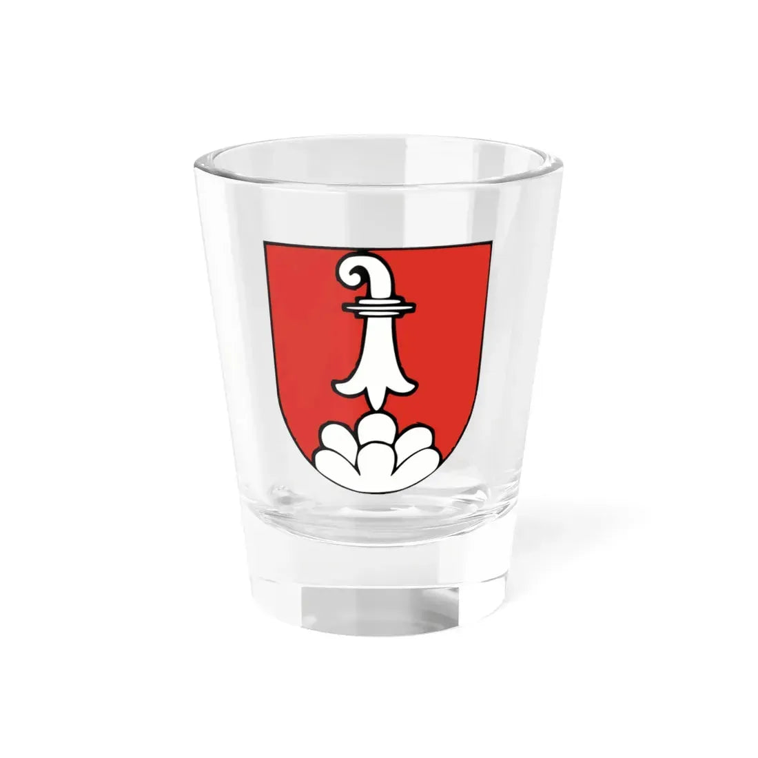 Delemont-coat of arms (Switzerland) (Coat of Arms) Shot Glass 1.5oz 1.5oz - Go Mug Yourself