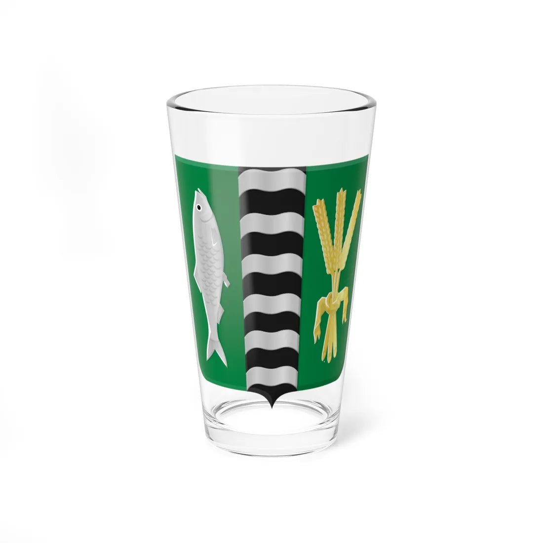 Delfshaven wapen (Netherlands) (Coat of Arms) Pint Glass 16oz 16oz - Go Mug Yourself