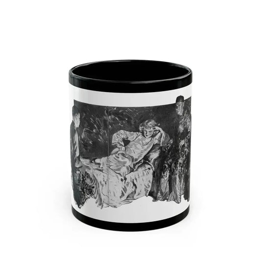 Delightful Si-Si, Liberty magazine, April 11, 1936 - Black Coffee Mug 11oz - Go Mug Yourself