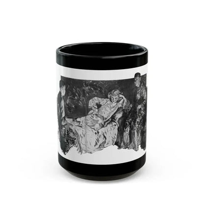 Delightful Si-Si, Liberty magazine, April 11, 1936 - Black Coffee Mug 15oz - Go Mug Yourself