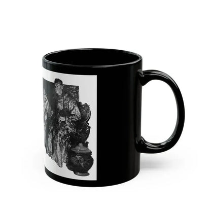 Delightful Si-Si, Liberty magazine, April 11, 1936 - Black Coffee Mug - Go Mug Yourself