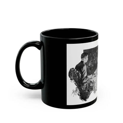 Delightful Si-Si, Liberty magazine, April 11, 1936 - Black Coffee Mug - Go Mug Yourself
