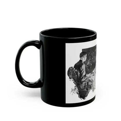 Delightful Si-Si, Liberty magazine, April 11, 1936 - Black Coffee Mug - Go Mug Yourself