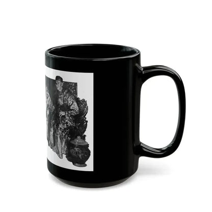 Delightful Si-Si, Liberty magazine, April 11, 1936 - Black Coffee Mug - Go Mug Yourself