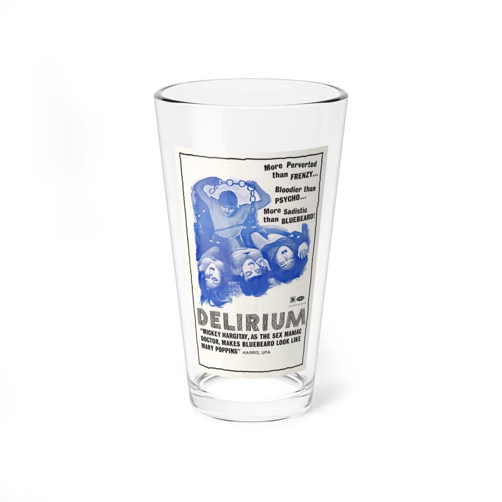 DELIRIUM 1972 Movie Poster - Pint Glass 16oz-16oz-Go Mug Yourself