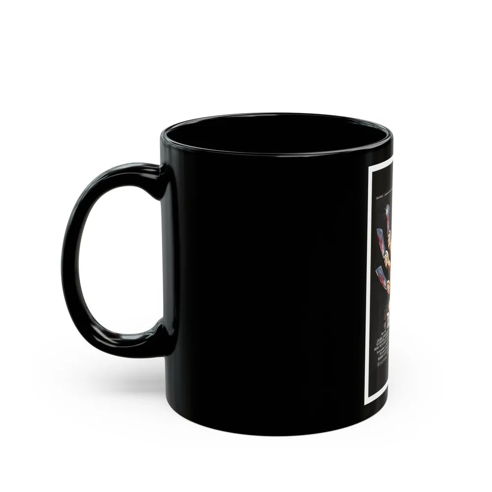 DELIRIUM 1979 Movie Poster - Black Coffee Mug-Go Mug Yourself