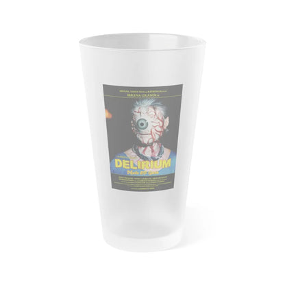 DELIRIUM PHOTO OF GIOIA (2) 1987 Movie Poster - Frosted Pint Glass 16oz-16oz-Frosted-Go Mug Yourself