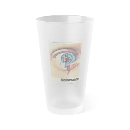 DELIVERANCE 1972 Movie Poster - Frosted Pint Glass 16oz-16oz-Frosted-Go Mug Yourself