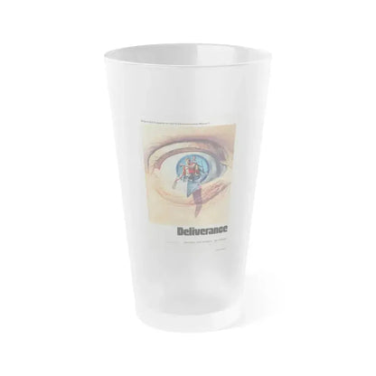 DELIVERANCE 1972 Movie Poster - Frosted Pint Glass 16oz 16oz Frosted - Go Mug Yourself
