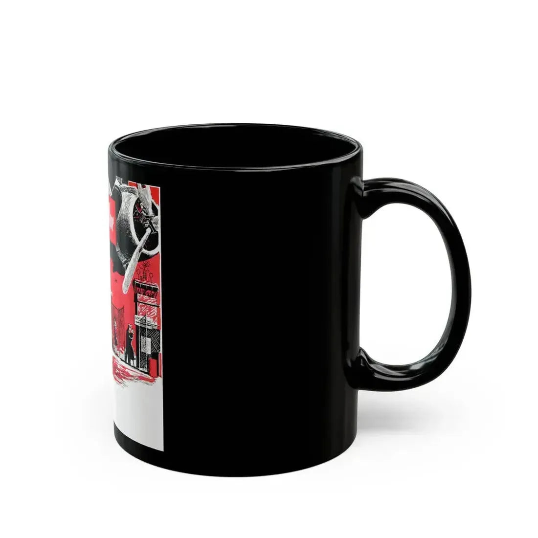 Delivery Boy War, Bluebook, August 1952 - Black Coffee Mug - Go Mug Yourself