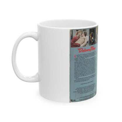 DELIVERY BOYS (VHS COVER) - White Coffee Mug-Go Mug Yourself