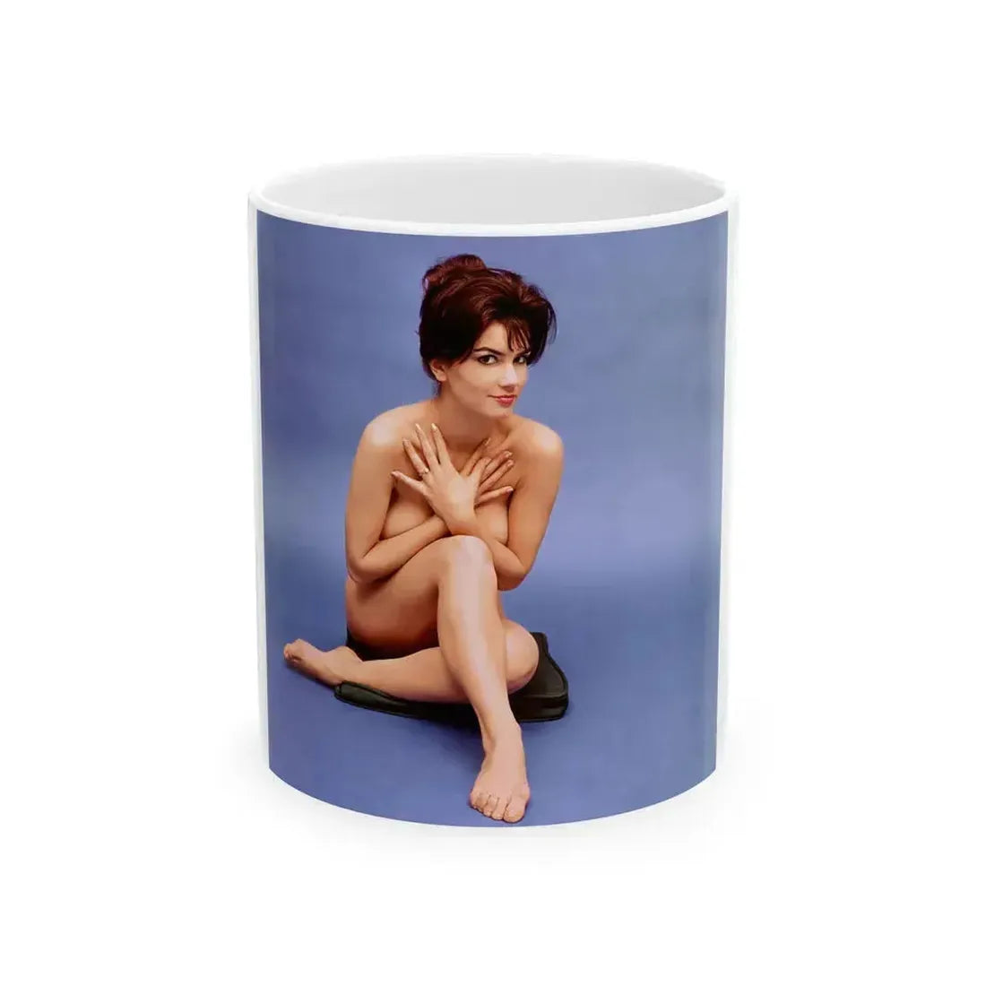 Delores Wells #13 (Vintage Female Icon) White Coffee Mug 11oz - Go Mug Yourself