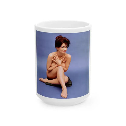 Delores Wells #13 (Vintage Female Icon) White Coffee Mug 15oz - Go Mug Yourself