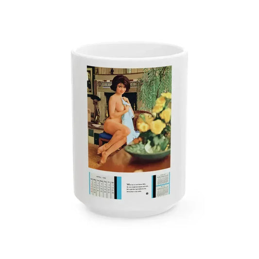 Delores Wells #17 (Vintage Female Icon) White Coffee Mug 15oz - Go Mug Yourself