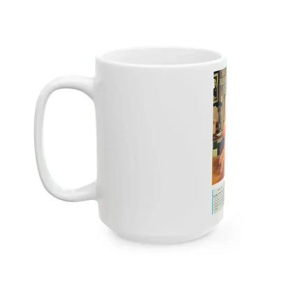 Delores Wells #17 (Vintage Female Icon) White Coffee Mug - Go Mug Yourself