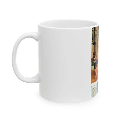 Delores Wells #17 (Vintage Female Icon) White Coffee Mug - Go Mug Yourself
