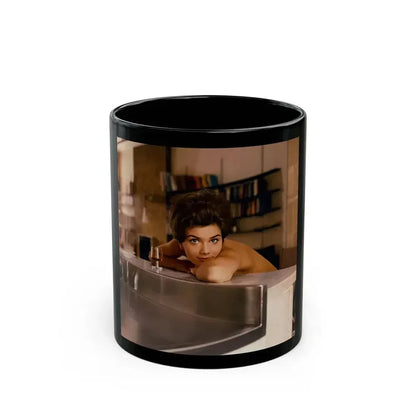 Delores Wells #19 (Vintage Female Icon) Black Coffee Mug 11oz - Go Mug Yourself