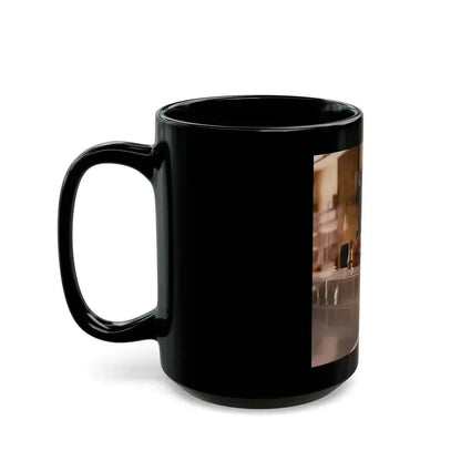 Delores Wells #19 (Vintage Female Icon) Black Coffee Mug - Go Mug Yourself