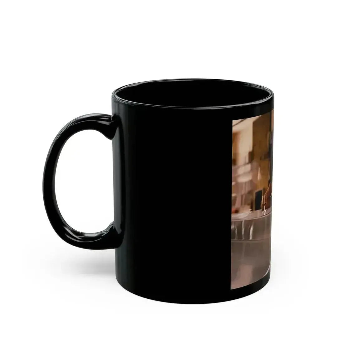 Delores Wells #19 (Vintage Female Icon) Black Coffee Mug - Go Mug Yourself