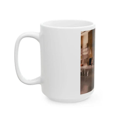 Delores Wells #19 (Vintage Female Icon) White Coffee Mug - Go Mug Yourself