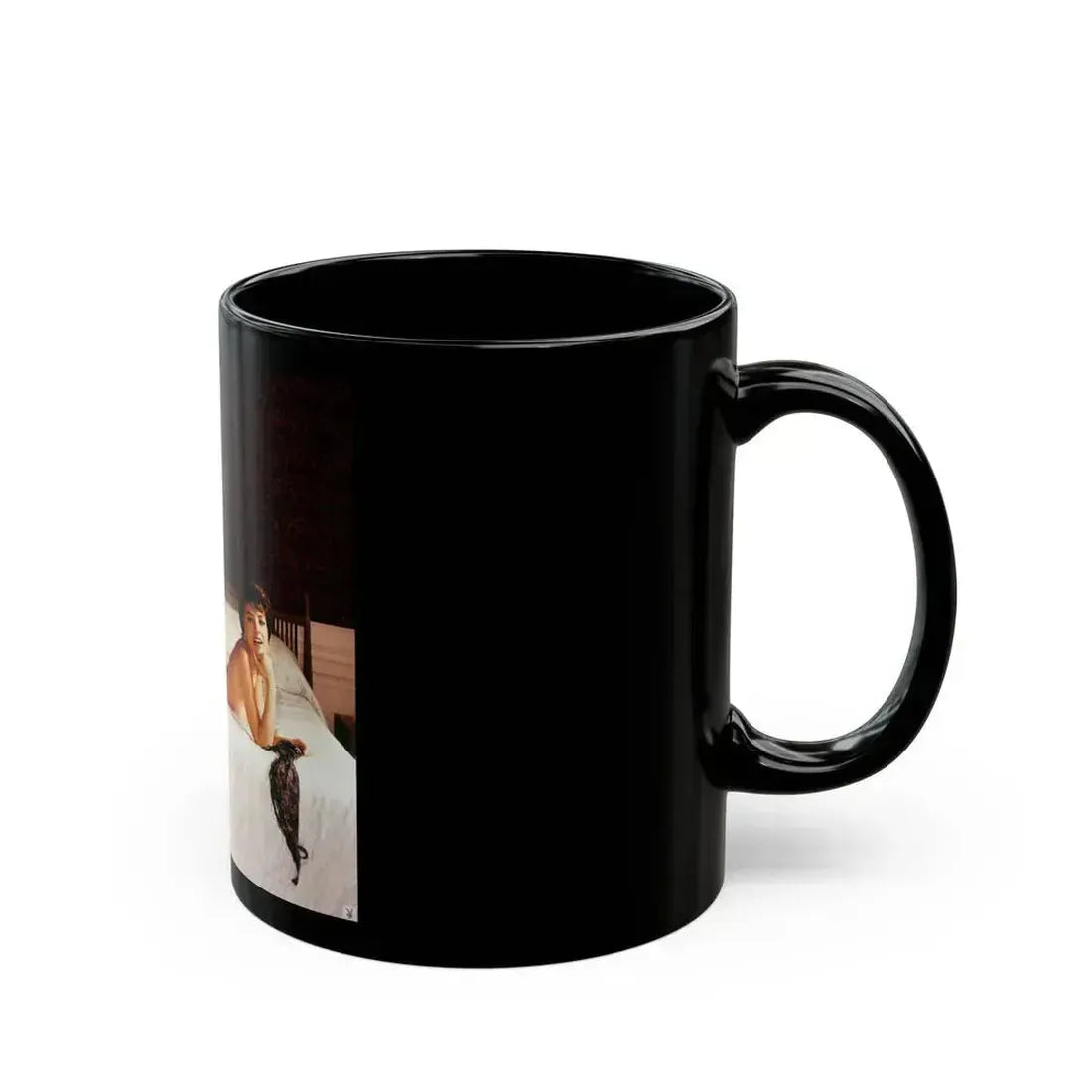 Delores Wells #20 (Vintage Female Icon) Black Coffee Mug - Go Mug Yourself