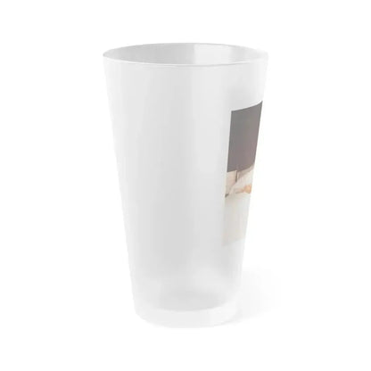 Delores Wells #20 (Vintage Female Icon) Frosted Pint Glass 16oz - Go Mug Yourself