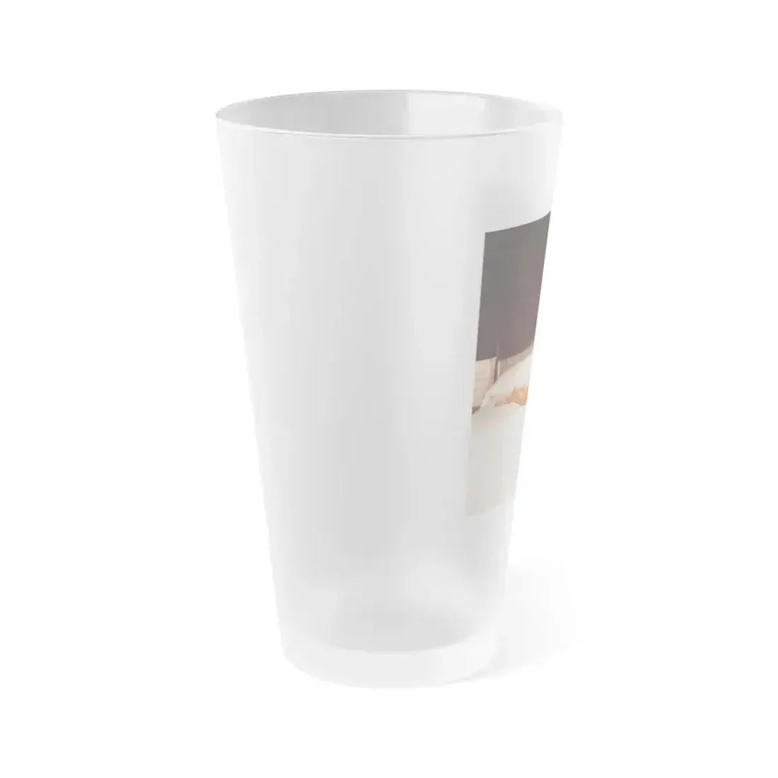 Delores Wells #20 (Vintage Female Icon) Frosted Pint Glass 16oz - Go Mug Yourself