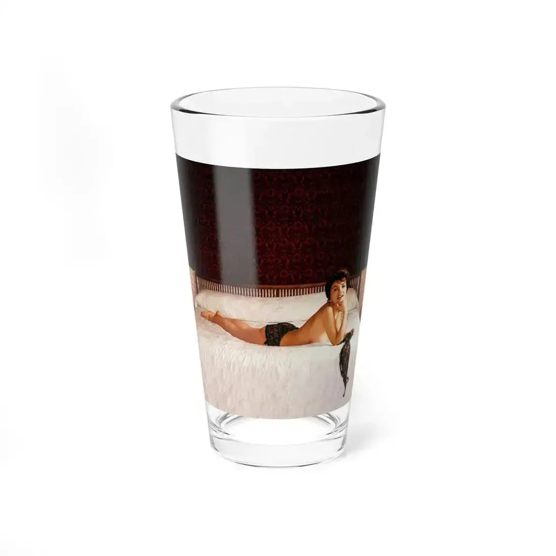 Delores Wells #20 (Vintage Female Icon) Pint Glass 16oz 16oz - Go Mug Yourself