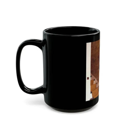 Delores Wells #21 (Vintage Female Icon) Black Coffee Mug - Go Mug Yourself